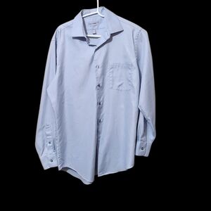 Van Heusen Sky Blue men's Fitted. Dress Shirt